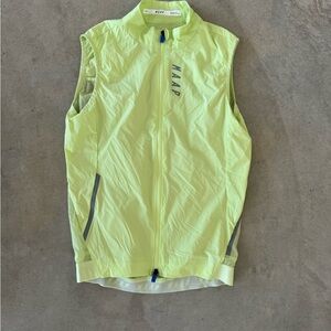 MAAP Men's Yellow Cycling Vest